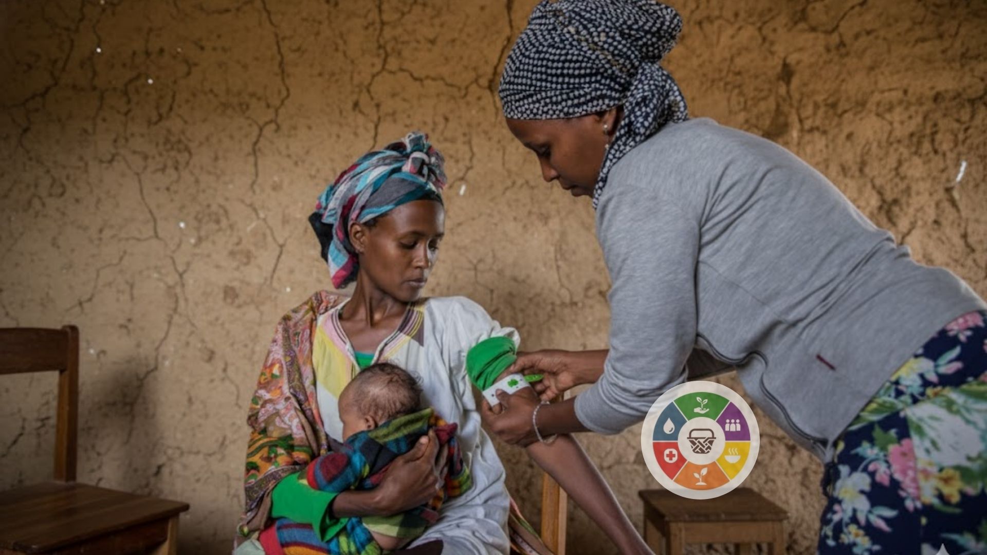 Landscape photo showing a successful HARONA project (e.g., irrigated field, clean water source).